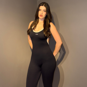 enterizo sin costura largo dceoficial vista frontal