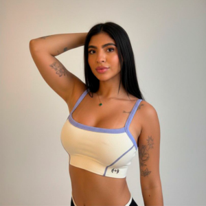 TOP WHISPER WHITE LILA